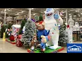 LOWE S CHRISTMAS DECORATIONS CHRISTMAS TREES DECOR SHOP WITH ME SHOPPING STORE WALK THROUGH