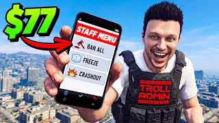 I Paid $77 to Ruin This GTA RP Server