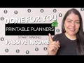 How To Create Printable Planner Digital Downloads To Sell On Etsy Digital Products