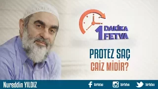 Protez saç caiz midir?
