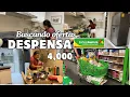4 000 Grocery haul at Bodega Aurrera Hunting for deals Organizing the groceries