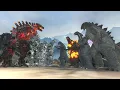 Evolution of Godzilla vs Evolution of Mechagodzilla The way to victory of Godzilla