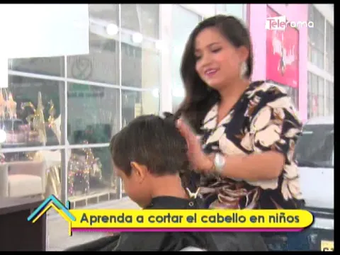 Aprenda a cortar el cabello en niños