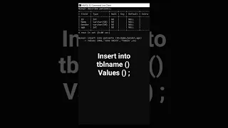 commandline mysql to insert date into tables