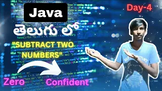 Java 365 Challenge Day 4 - Master Java One Problem at a Time