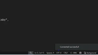 How to Convert XML to JSON Automatically in VSCode IDE