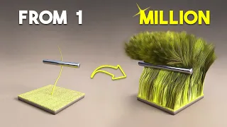The Most Satisfying Simulations of 2025 3D Physics Showcase