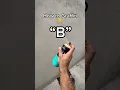 How to easy graffiti letter B