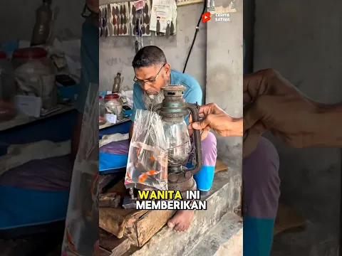 Aquarium Ikan Unik Dari Petromak Lampu Kreatif Sekali #shorts #viral #unik #aquarium