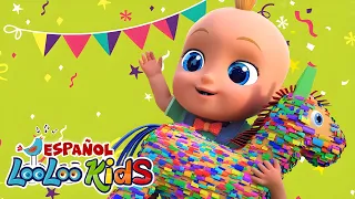 Rompe la Piñata + A Ram Sam Sam + Los Pollitos | Canciones Infantiles | LooLoo Kids en Español