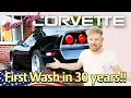 Download Lagu Attempting to start our rare but abandoned Corvette C4 after 30 YEARS! 👀 Also - FIRST WASH!! 🧼