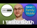 Simple Mobile vs Walmart Family Mobile Review - Still Good