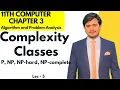 Complexity Classes P NP NP-Hard NP-Complete 11th Computer - Ch 3