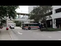 Broward County Transit Central Terminal bound Gillig BRT 20031 Rt 1 leaving Aventura Mall