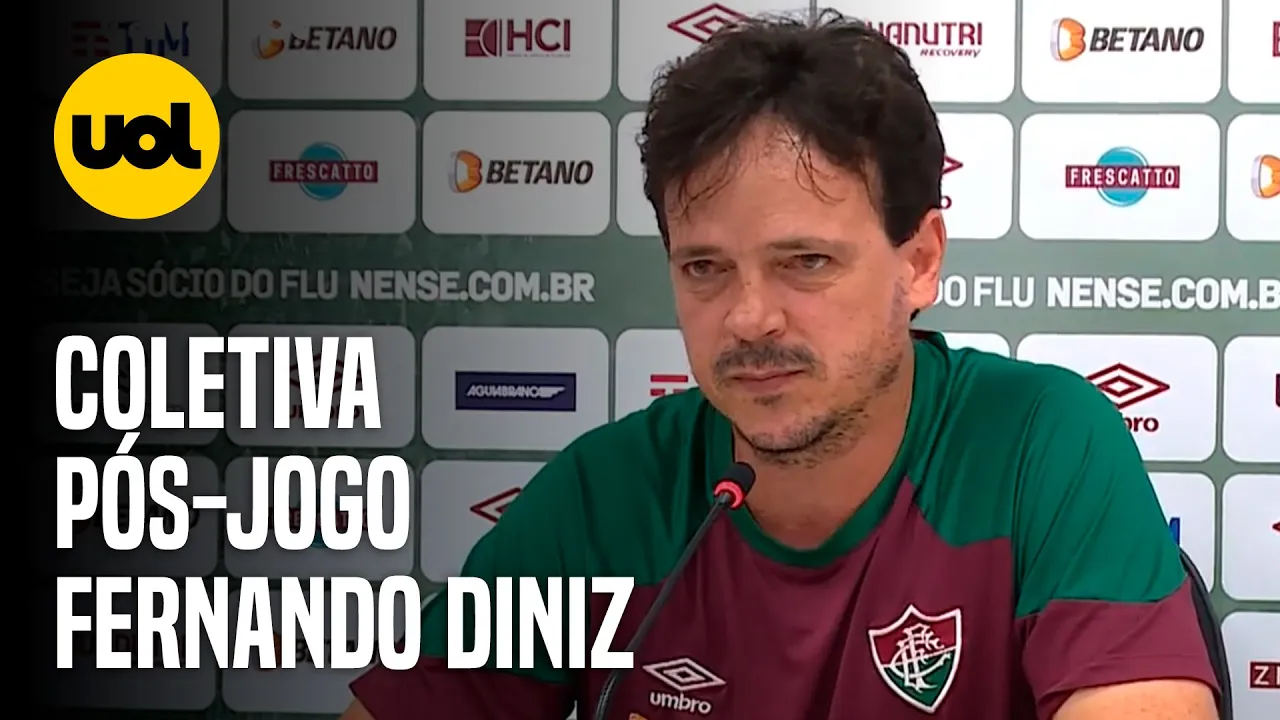 COLETIVA FERNANDO DINIZ: 'VITÓRIA JUSTA DO BOTAFOGO'