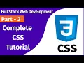 Complete CSS Tutorial Part 2 Full Stack Developer Tutorial Punch Code