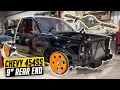 Chevy 454ss Shop Truck 9 Rear End QA1 Suspension Install - LSX Swapped OBS Build Ep 2
