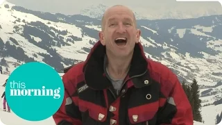 eddie the eagle on his film this morning