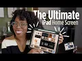 The Ultimate iPad Home Screen Productive Neutral Aesthetic Fave Wallpaper Widgets Shortcuts