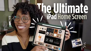 The Ultimate iPad Home Screen Productive Neutral Aesthetic Fave Wallpaper Widgets Shortcuts