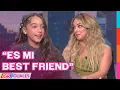 Alaia showed off the great trust she has in Adamari Lopez Unequal