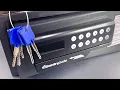 1207 SentrySafe Hotel Safe Jiggled Open Model H060ES