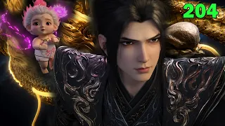 btth episode 204 xiao yan subdues a 7 star dou sheng lightning dragon with one sentence 