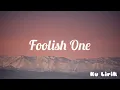 Download Lagu Foolish One - Taylor Swift (Lirik)