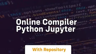 online compiler python jupyter