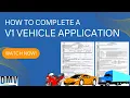 How to Complete a V1 Application