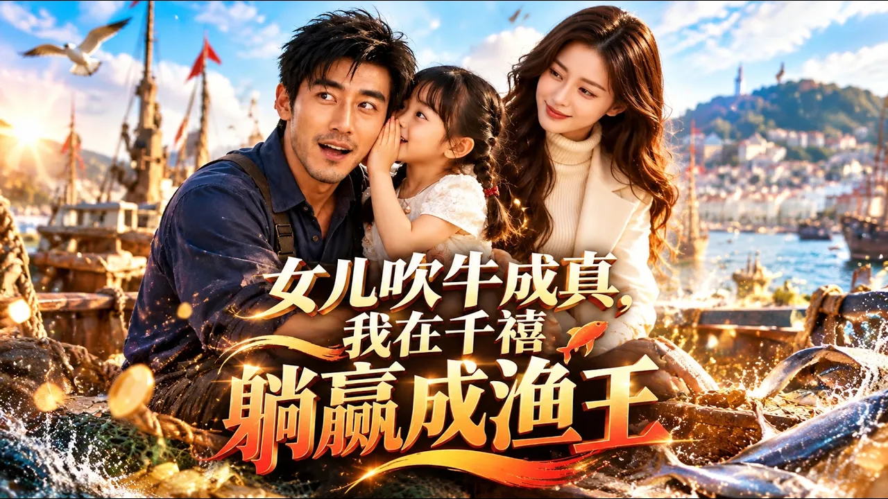 女儿吹牛成真,我在千禧躺赢成渔王