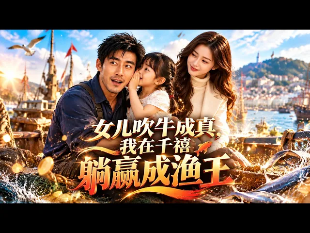 女儿吹牛成真,我在千禧躺赢成渔王