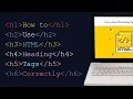 Download Lagu How to Use HTML Heading Tags Correctly