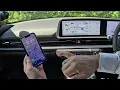 How to activate the Apple Car Play system in a 2023 Hyundai Ioniq 6