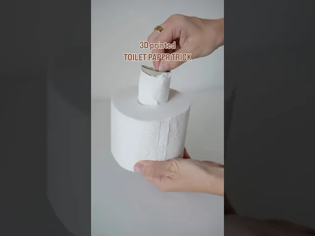 TISEO - Toilet paper holder -  tissue dispenser video thumbnail