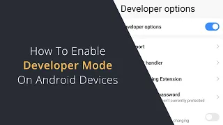 How To Enable Developer Mode on an Android Phone or Tablet Enable Developer Options on Android