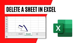 How to Delete a Sheet in Excel