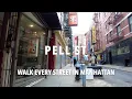 Walking Manhattan Pell Street Chinatown