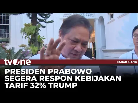 Presiden RI Prabowo akan Berbicara soal Kebijakan Tarif 32% Trump Siang Ini