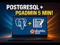 Install PostgreSQL pgAdmin on Ubuntu 24 04 in 5 Minutes Step-by-Step Guide