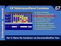 C TableLayoutPanel Part 3 - DocumentOutline View C Advanced