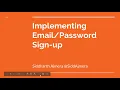 Sign Up with Email and Password in an Angular App using Firebase Authentication