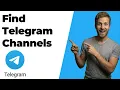 How To Find Telegram Channels 2026 Easy Guide