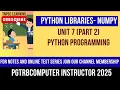 PGTRB Score High NumPy - Python Library