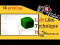 3D Printing Loft Like Technique in OpenScad