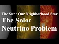 The Solar Neutrino Problem s Genius Solution