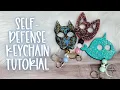 Making Self-Defense Keychains with Bubblegum Beads