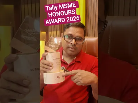 Tally MSME Honours Award 2026 | Apply Now | Deadline: 15th June 2026