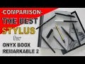 Comparison The Best Stylus for ONYX BOOX or Remarkable 2