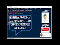 PYTHON PROGRAM TO FIND AREA AND CIRCUMFERENCE OF CIRCLE